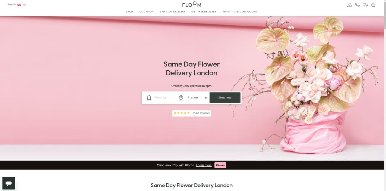 Same Day Flower Delivery London