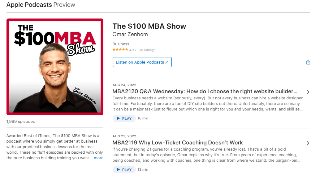 Best Practical Tips: The $100 MBA